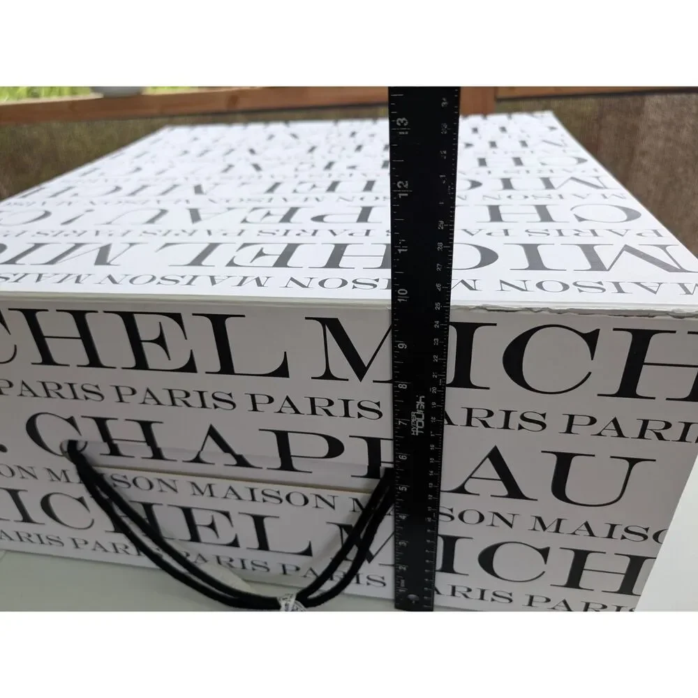 MAISON MICHEL Paris Giant Hat Box Shopping Bag 21